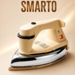 SMARTO 1000W Auto Dry Iron with Five Fabric Settings