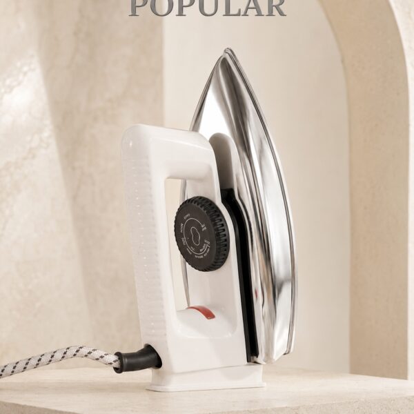 POPULAR Auto Dry Iron with Adjustable Fabric Settings