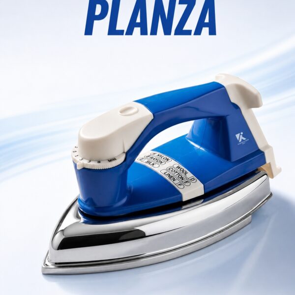 PLANZA 750W Auto Dry Iron with Cast-Iron Weight