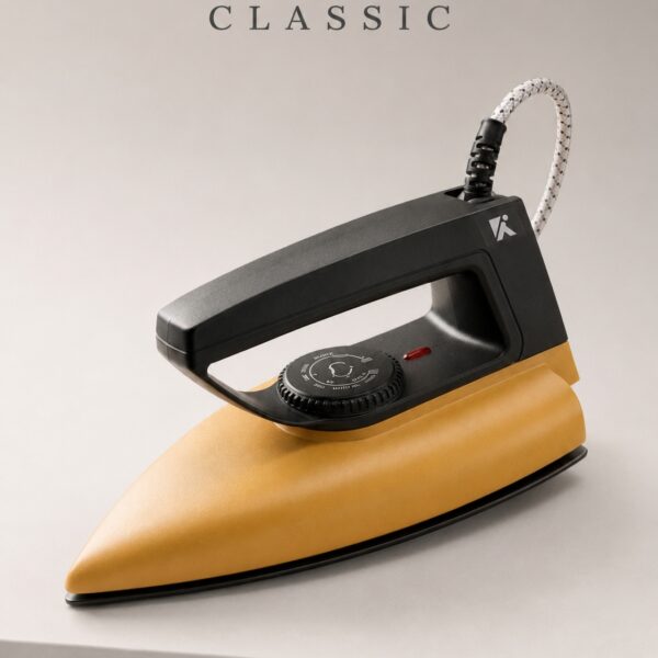 CLASSIC 750W Auto Dry Iron with Golden/Grey Coating