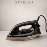 STEELCO 1000W Auto Dry Iron with Premium Golden Coating