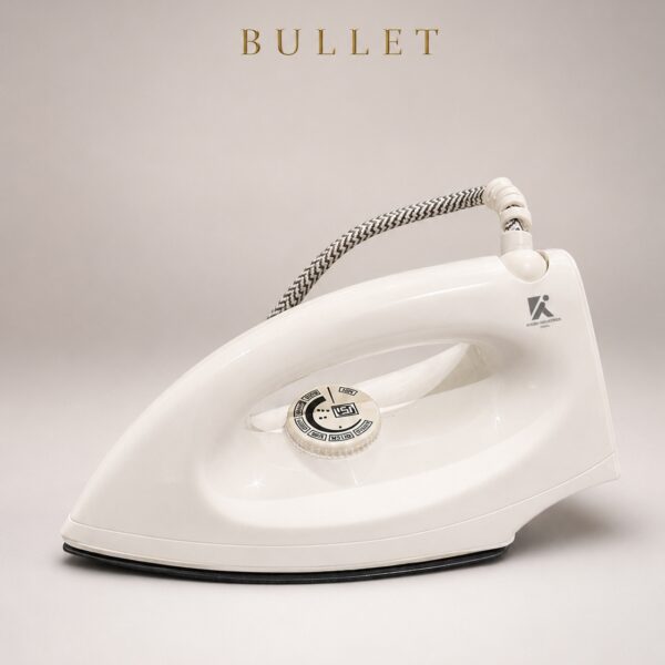 BULLET 1000W Auto Dry Iron with Golden/Grey/Black Coating Options