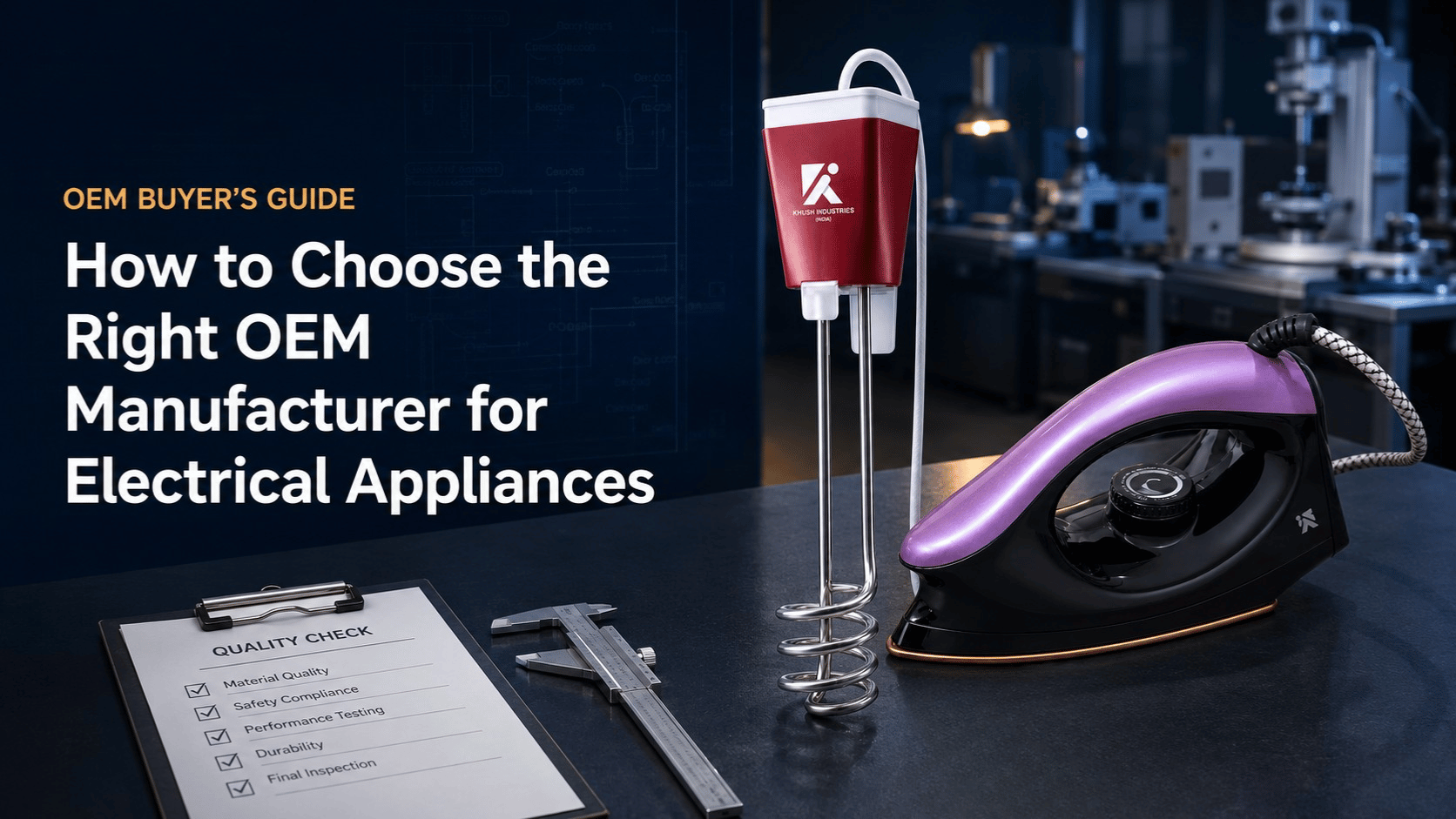 How to Choose an OEM Electrical Appliance Manufacturer
